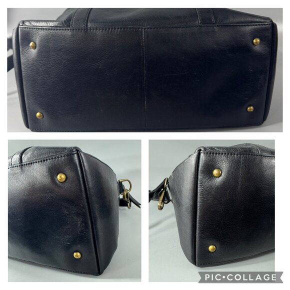 Madewell The Glasgow Satchel in Black - Picture 16 of 16